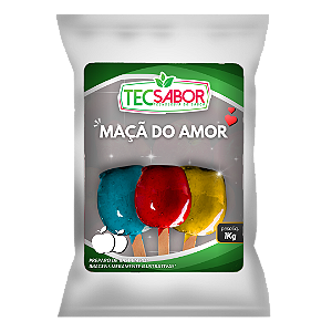 Maçã do Amor base pronta para preparo