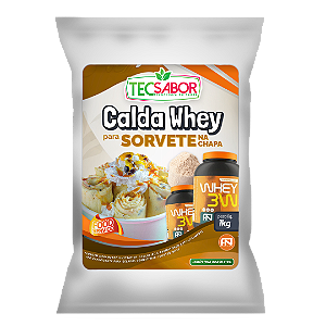 Calda Whey Protein Sorvete na Chapa