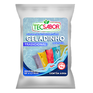 Geladinho Cremoso Base Água