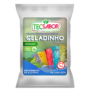 Geladinho Cremoso Vegano