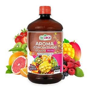 Aroma Líquido Frutal Concentrado Alimentício Industrial Sabores Diversos