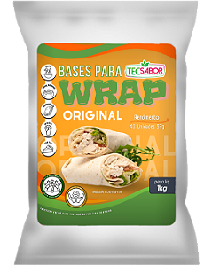 Base para Wrap Diversos Sabores 1 kg