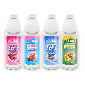 Cobertura para Sorvete Bala da Infância Diversos Sabores