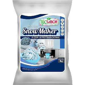 Base para Sorvete Snowmaker com Leite 1kg