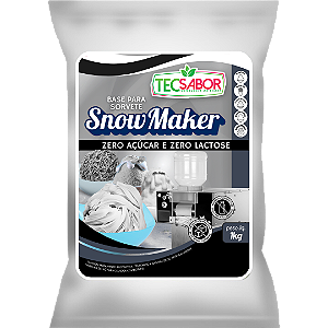 Base para Sorvete Snowmaker Zero Açúcar e Zero Lactose 1kg