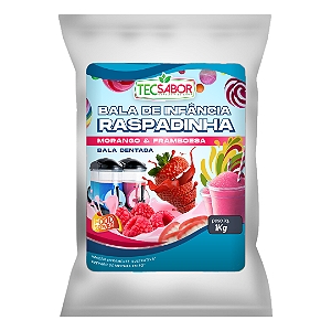 Raspadinha Bala da Infância Pó Pronta Tecsabor 1 kg