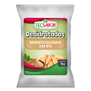 Mandioquinha desidratada em pó