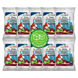 Kit 10x Gelo de Sabor Brisa 50 Litros