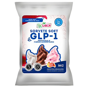 Sorvete Soft GLP-1 - Proteínas e Fibras - 1 kg