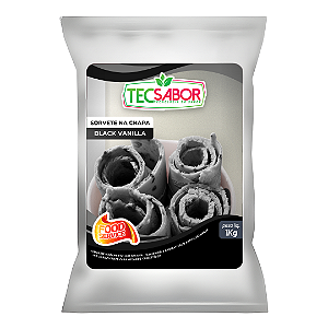 Base para Sorvete na Chapa Black Vanilla 1 kg