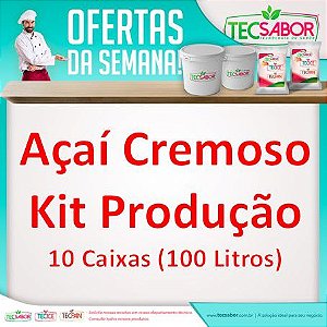 Promoção kit Açaí Cremoso