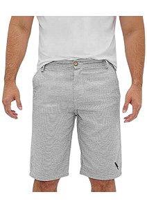 Bermuda masculina sarja flamê mescla