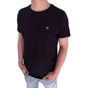 Camiseta Puro Algodão Coleção Casual Coqueiro