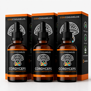Kit 3 Extratos de Cordyceps Militaris