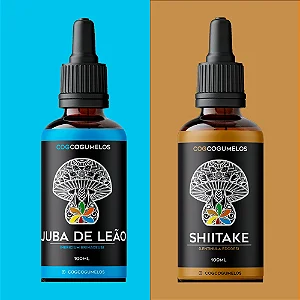 Kit Duo Ritual - Juba de Leão + Shiitake