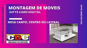 Montagem de Moveis- Montagem  de  Mesa de Canto,Centro  ou  Lateral ( serviço de montagem )