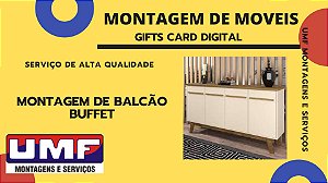 Montagem de Moveis  - Montagem de  Balcão Buffet ou aparador