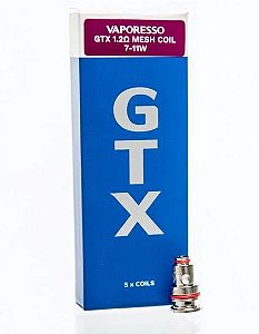 COIL GTX MESH / REGULAR 1.2 OHM (7-11W / 8-12W) - RESISTÊNCIA VAPORESSO