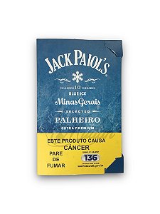 PALHEIROS JACK PAIOL'S BLUE ICE - CIGARROS DE PALHA (MAÇO C/ 10 UND)