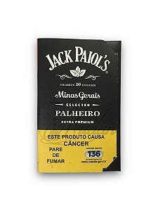PALHEIROS JACK PAIOL'S EXTRA PREMIUM TRADICIONAL  - CIGARROS DE PALHA (MAÇO C/ 20 UNID)
