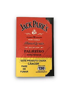 PALHEIROS JACK PAIOL'S MAMA CADELA  - CIGARROS DE PALHA (MAÇO C/ 20 UNID)