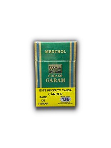 CIGARRO GUDANG GARAM MENTHOL - MENTA (MAÇO C/ 20 UNID)