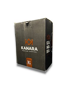 CARVÃO KANARA 1KG - CARVÃO DE COCO