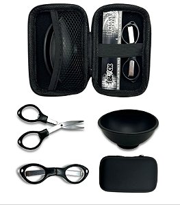 KIT HEAD SHOP (4 ITENS) - CASE CUIA TESOURA E SEDA