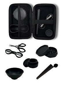 KIT HEAD SHOP (5 ITENS) - CASE CUIA TESOURA DICHAVADOR MOCÓ E SLICK