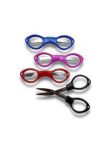 KIT 10 TESOURA DOBRÁVEL - COLORIDA