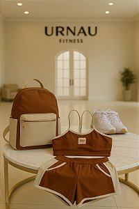 Conjunto Nude e Creme