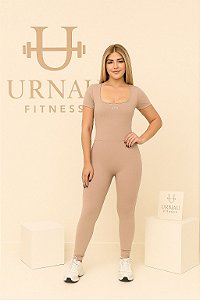 1 Macacão Longo- cappuccino