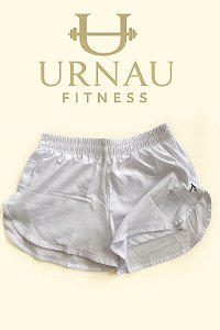 Avulso, Short Duplo- Branco- tamanho: 36/44. Poliamida