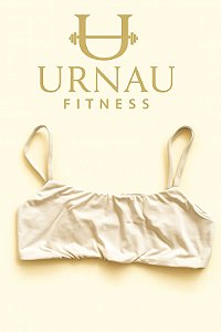 Top alça fina - off White - Tamanho: M sem bojo