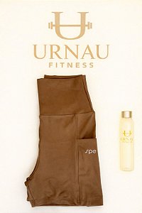 Bermuda ciclista- capuccino- Tamanho: M