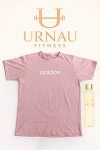 Camiseta adidas - Rosa bebê- Tamanho: 38/44