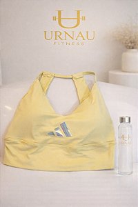 Top nadador - Adidas- Amarelo manteiga/ Tamanho: 38/42