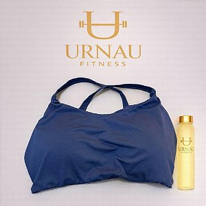 Top- alças cruzadas bojo fixo - tamanho:38/44