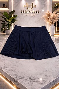 Saia com short - azul marinho - Tamanho: P/ M