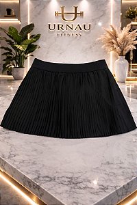 Saia com short - Preta - Tamanho: P/ M