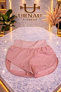 Short Duplo- Rosa - Tamanho- G