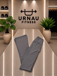 Calça Flare- Cinza- Tamanho: P/ M