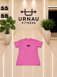 Camiseta Dry Fit- Rosa chiclete- Tamanho: M