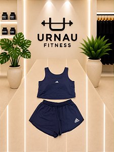 Conjunto poliamida AD- M - Azul marinho
