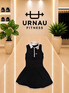 Vestido Poliamida com short - Alô - Preto- 38/44