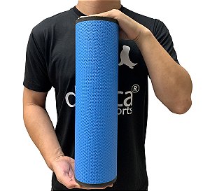 Rolo Massagem Liberação Miofascial 45x12cm DF1077 Azul Royal Dafoca Sports