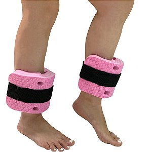 Par De Caneleiras Hidroginástica 100% EVA 2 à 3kg Rosa DF1097 Dafoca Sports