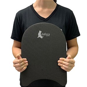Prancha Natação DF1086 Pequena 34cm Preta Dafoca Sports