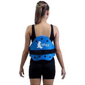 Colete Flutuante Para Hidroginástica Medida M 100Kg DF1201-AZ Azul Royal Dafoca Sports