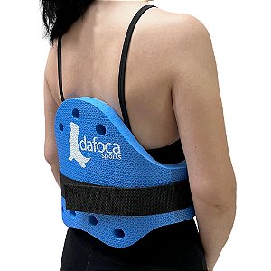 Colete Flutuante Para Hidroginástica Medida P DF1200-AZ Azul Royal Dafoca Sports